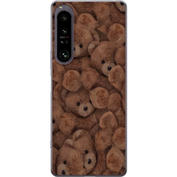 Sony Xperia 1 IV Läpinäkyvä kuori Teddy