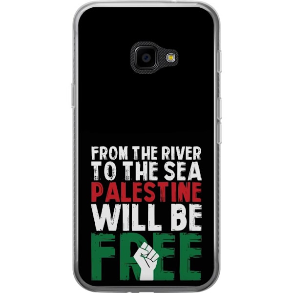 Samsung Galaxy Xcover 4 Gennemsigtig cover Fri Palæstina