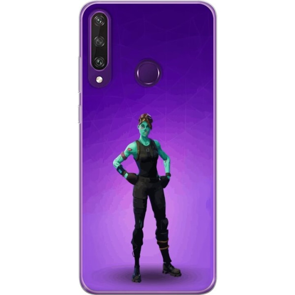 Huawei Y6p Gennemsigtig cover Fortnite - Ghoul Trooper