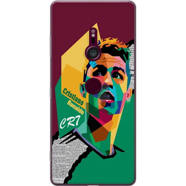 Sony Xperia XZ3 Läpinäkyvä kuori Ronaldo