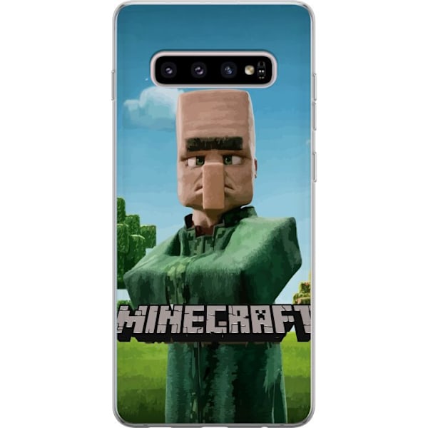 Samsung Galaxy S10+ Läpinäkyvä kuori A Minecraft Movie
