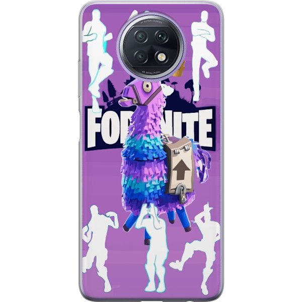 Xiaomi Redmi Note 9T Gennemsigtig cover Fortnite