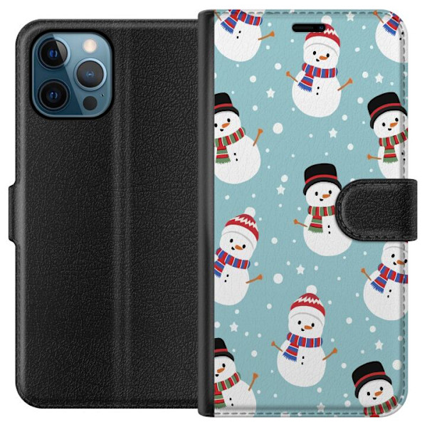 Apple iPhone 12 Pro Lompakkokotelo Hyvää Joulua