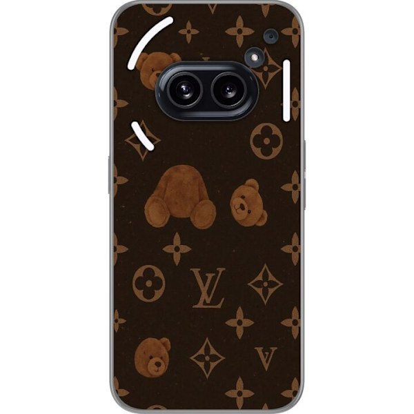 Nothing Phone (2a) Läpinäkyvä kuori Plush Luxe