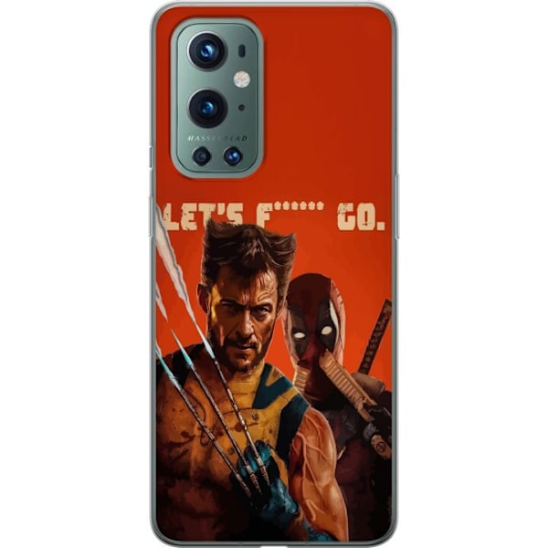 OnePlus 9 Pro Läpinäkyvä kuori Deadpool & Wolverine