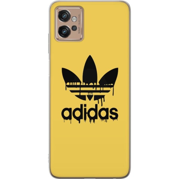 Motorola Moto G32 Genomskinligt Skal Adidas