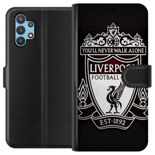 Samsung Galaxy A32 5G Lompakkokotelo Liverpool L.F.C.