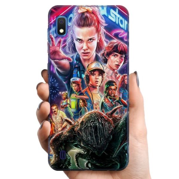 Samsung Galaxy A10 TPU Matkapuhelimen kuori Stranger Things