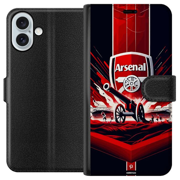 Apple iPhone 16 Plus Plånboksfodral Arsenal