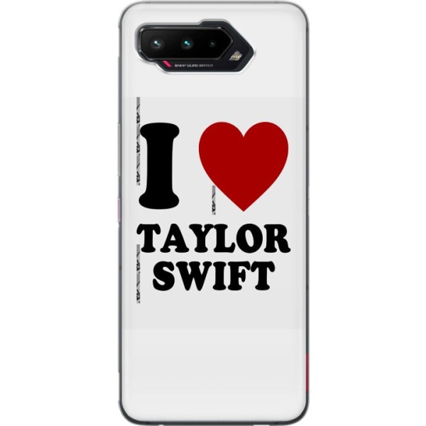 Asus ROG Phone 5 Gjennomsiktig deksel Taylor Swift