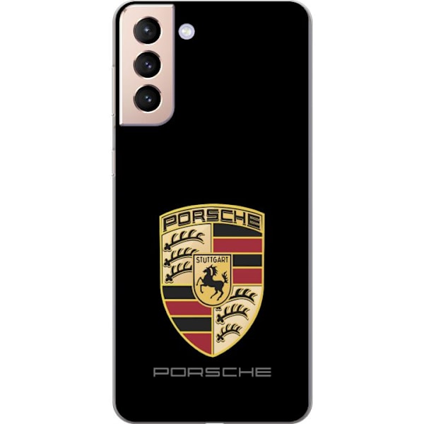 Samsung Galaxy S21 Läpinäkyvä kuori Porsche