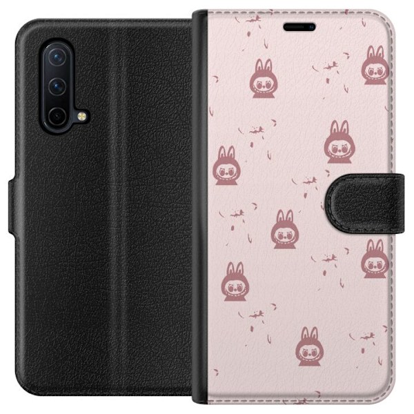 OnePlus Nord CE 5G Lompakkokotelo Labubu Neon Pop - Neonvärin