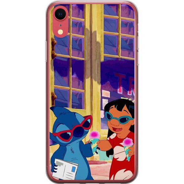 Apple iPhone XR Gennemsigtig cover lilo og stitch 2025