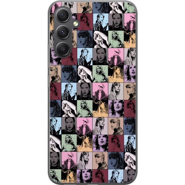 Samsung Galaxy A24 4G Gennemsigtig cover Taylor Swift