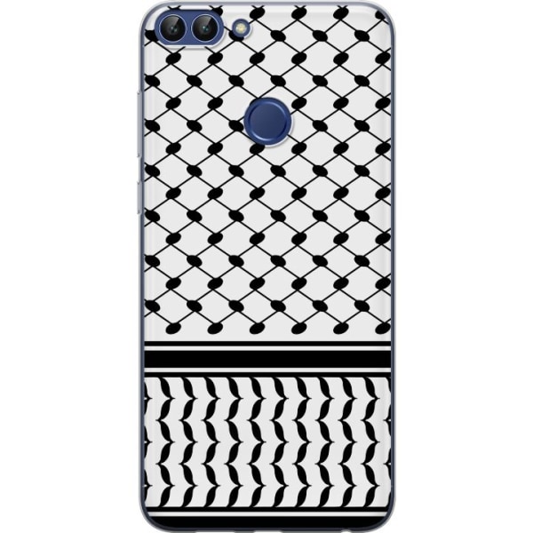 Huawei P smart Genomskinligt Skal Keffiyeh mönster