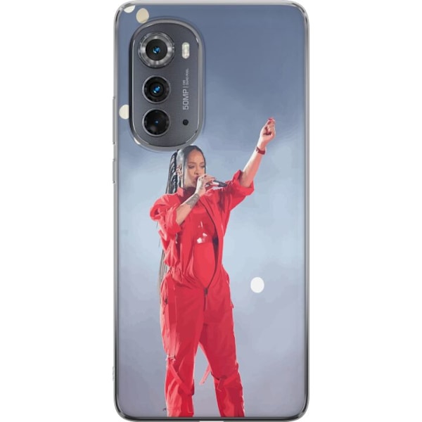 Motorola Edge (2022) Läpinäkyvä kuori Rihanna – Trendsett