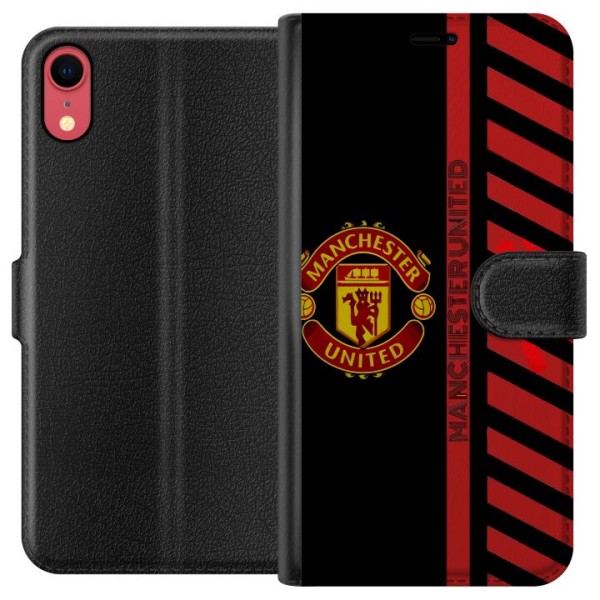 Apple iPhone XR Lompakkokotelo Manchester United
