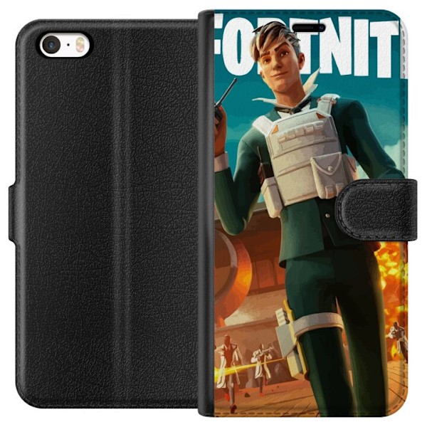 Apple iPhone 5 Tegnebogsetui Fortnite