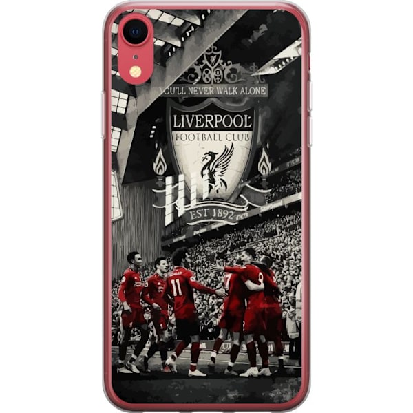 Apple iPhone XR Läpinäkyvä kuori Liverpool
