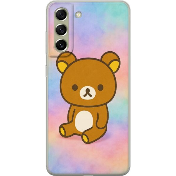 Samsung Galaxy S21 FE 5G Läpinäkyvä kuori Kawaii Sanrio Rilakkuma
