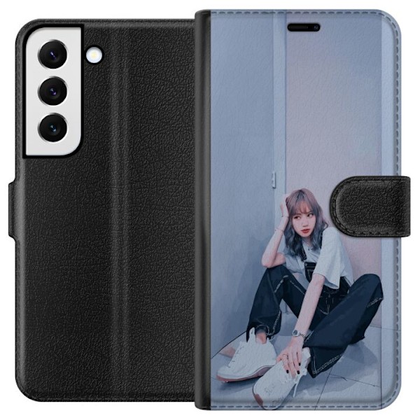 Samsung Galaxy S22 5G Lompakkokotelo Lisa from Blackpink – K-pop Style Icon