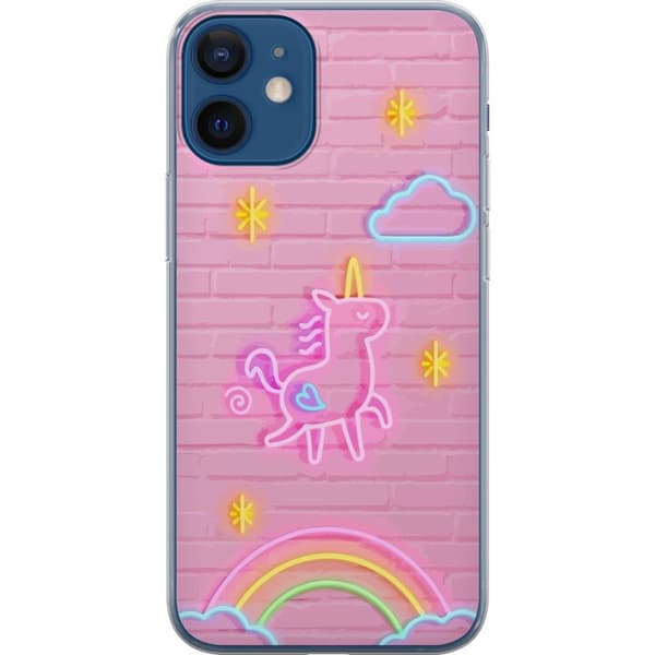 Kompatibel Mobilcover til Apple iPhone 12 Unicorn Neon