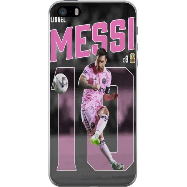 Apple iPhone 5s Gennemsigtig cover Lionel Messi