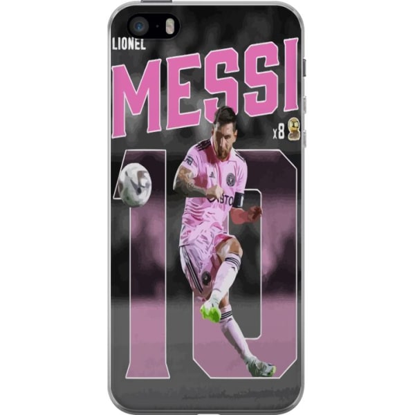 Apple iPhone 5s Läpinäkyvä kuori Lionel Messi