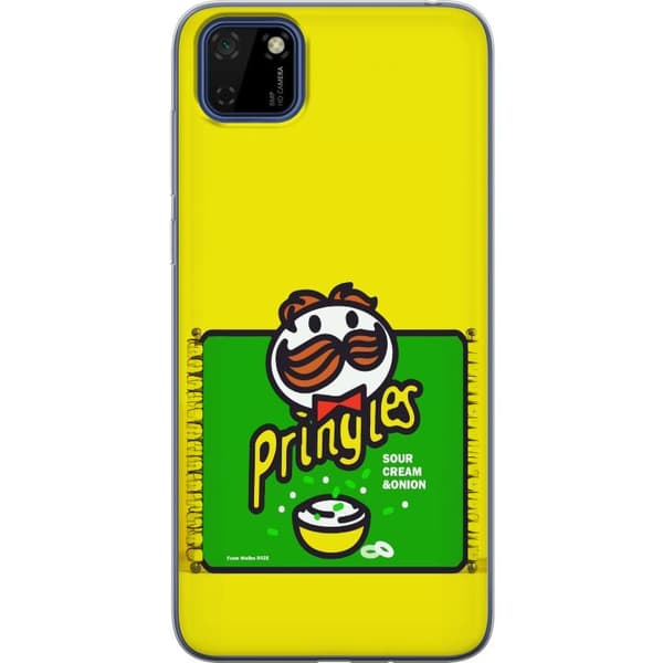 Kompatibelt Mobildeksel til Huawei Y5p Pringles gul