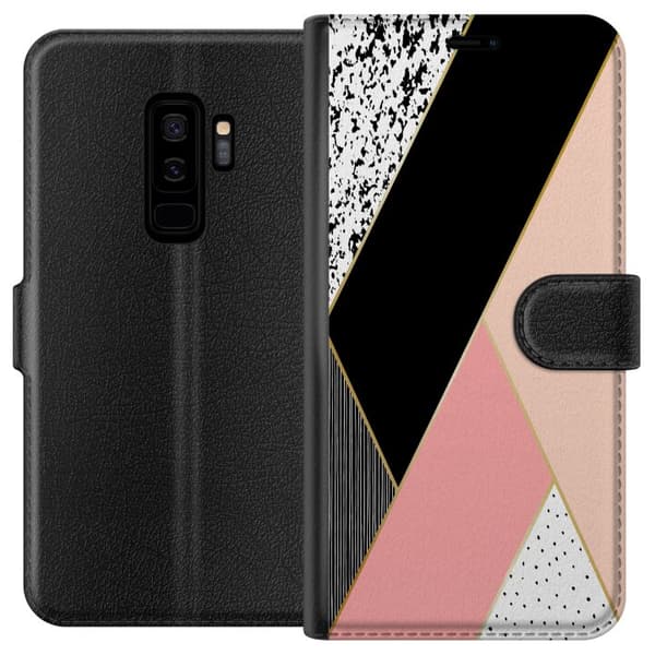 Kompatibel Tegnebogsetui til Samsung Galaxy S9+ Mønster