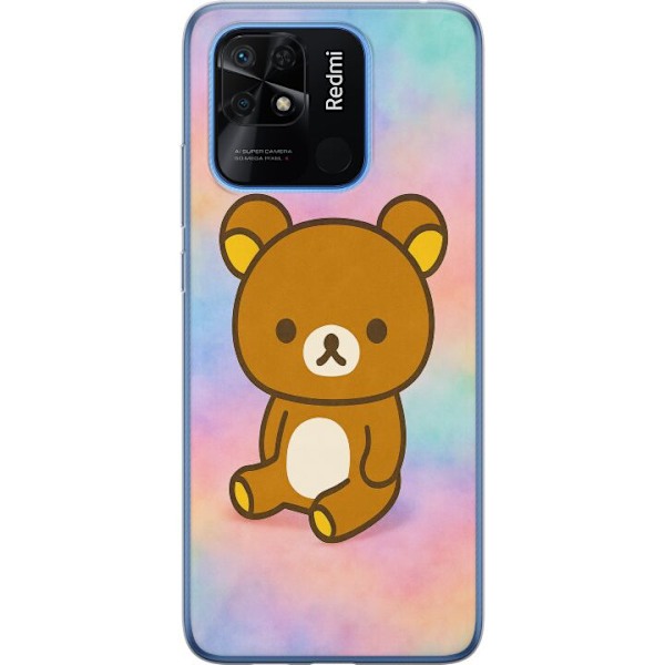 Xiaomi Redmi 10C Läpinäkyvä kuori Kawaii Sanrio Rilakkuma