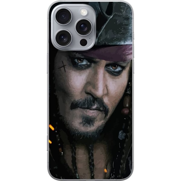 Apple iPhone 16 Pro Max Läpinäkyvä kuori Jack Sparrow