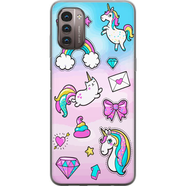 Nokia G21 Genomskinligt Skal UNICORN
