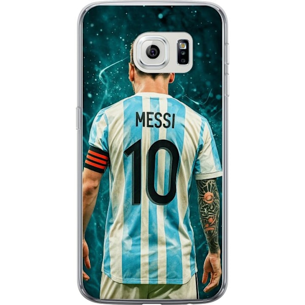 Samsung Galaxy S6 edge Genomskinligt Skal Messi