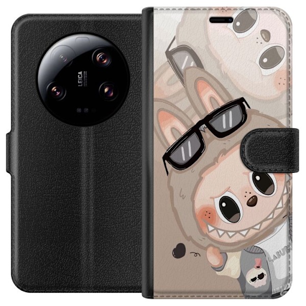 Xiaomi 13 Ultra Plånboksfodral Labubu Rainbow Chaos – Färg