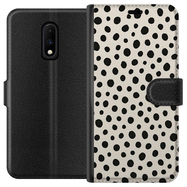 OnePlus 7 Tegnebogsetui Dot Dance