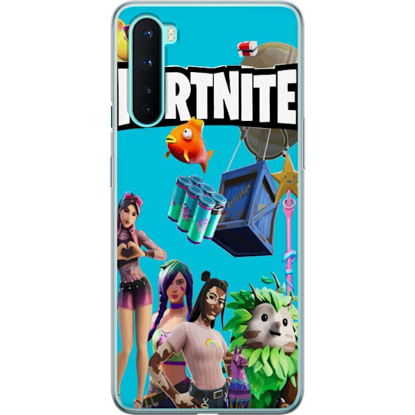 OnePlus Nord Gennemsigtig cover Fortnite