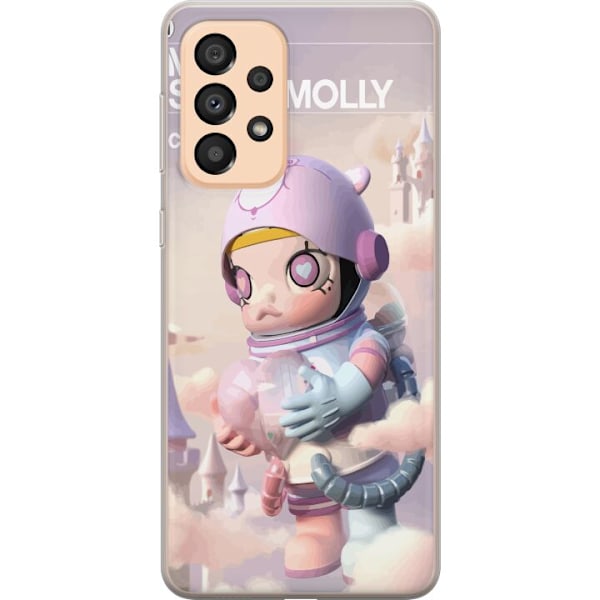 Samsung Galaxy A33 5G Genomskinligt Skal Mega Space Molly Care Bears Series - Share Bear Edition