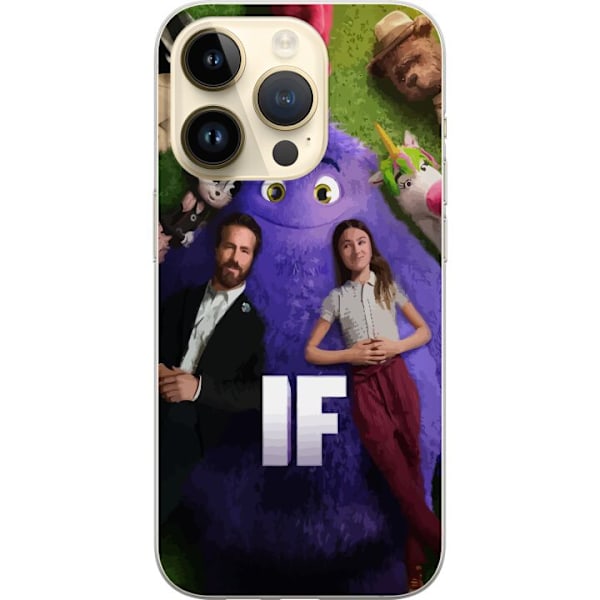 Apple iPhone 15 Pro Genomskinligt Skal IF: Låtsaskompisar