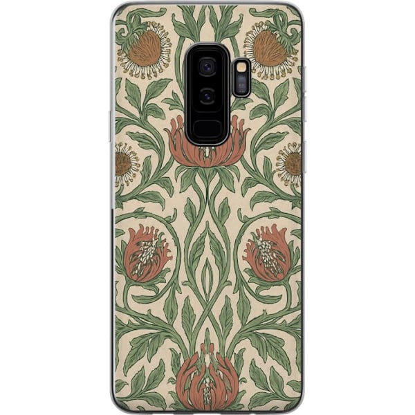Samsung Galaxy S9+ Genomskinligt Skal Petal Details