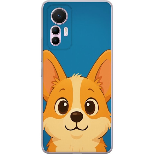 Xiaomi 12 Lite Gennemsigtig cover Hello Corgi