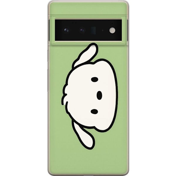 Google Pixel 6 Pro Genomskinligt Skal Snoopy Flip