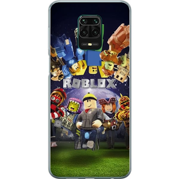 Xiaomi Redmi Note 9 Pro Läpinäkyvä kuori Roblox Maailma - Pelaamisseikkailu Lapsille ja Nuorille