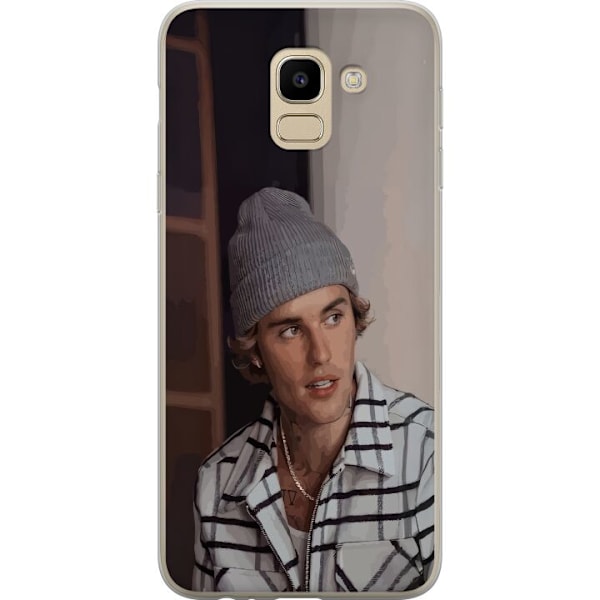 Samsung Galaxy J6 Genomskinligt Skal Justin Bieber