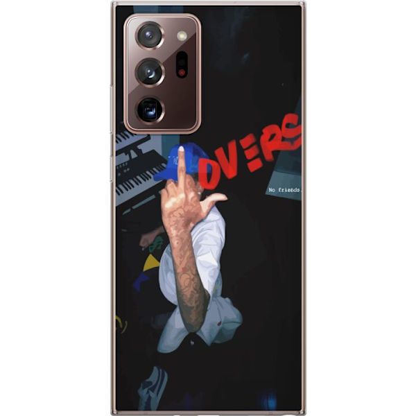 Samsung Galaxy Note20 Ultra Gennemsigtig cover Kærlighed Mystik Design Romantisk Motiv Populært Grafisk Mønster Mode Stil