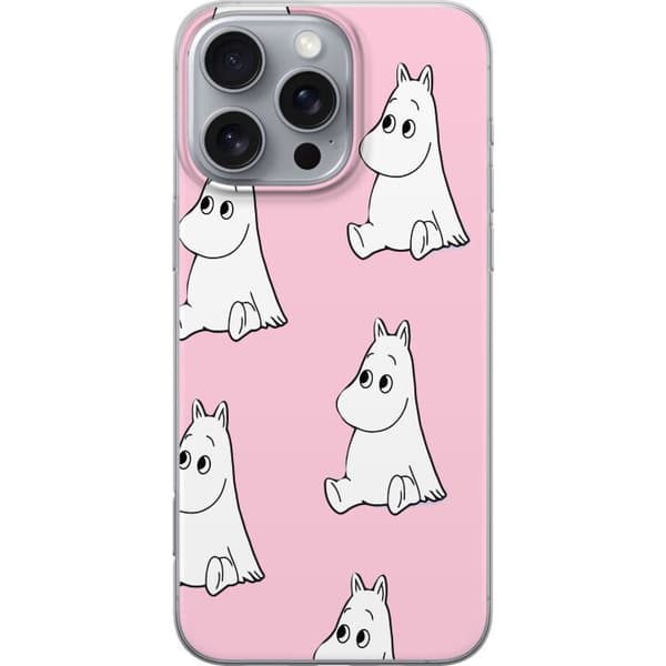 Kompatibel Mobilcover til Apple iPhone 16 Pro Max Figurmönster rosa