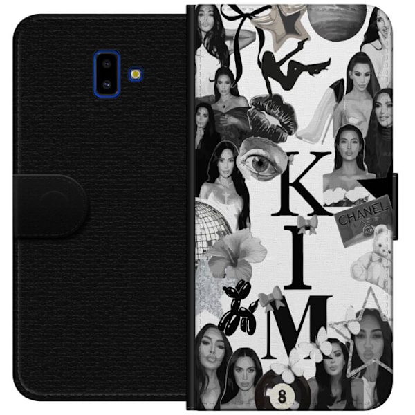 Samsung Galaxy J6+ Plånboksfodral Kim Kardashian – Aesthetic Look 2025