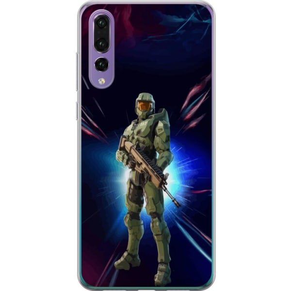 Huawei P20 Pro Gennemsigtig cover Fortnite - Master Chief