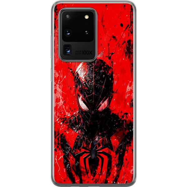 Samsung Galaxy S20 Ultra Gjennomsiktig deksel Spider Man