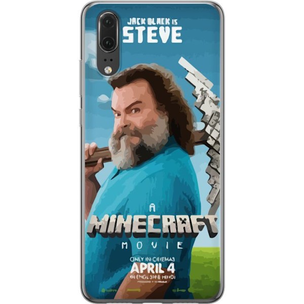 Huawei P20 Genomskinligt Skal A Minecraft Movie